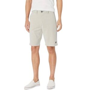 Billabong  Men's Submersible Swim Outdoor Chino Gray Shorts Trunks